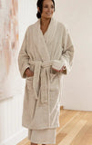 SPA: Micro Plush Robe- Stone