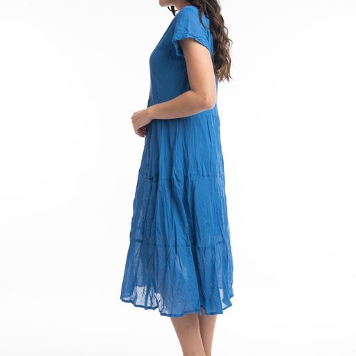 DRESS: Essential Front Pckt Dress- Nautical Blue