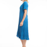 DRESS: Essentials Godet Dress- Nautical Blue