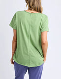 TEE: Pima-Plain-V-Neck