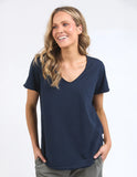 TEE: Pima-Plain-V-Neck