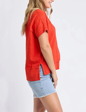 TOP: Allison Tee - Red