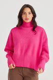 KNIT: Sophie Knit Jumper/ Hot Pink