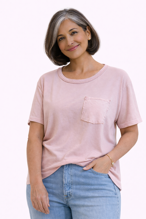 TOP: Giselle-T Shirt style/Pocket-One Size