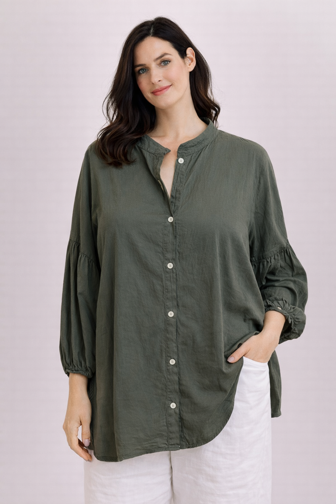 SHIRT: Melissa-Print-Oversized-One Size