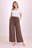 PANT: Novella-Plain, long w/elastic waist