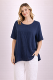 TOP: Selena-Plain w/button back