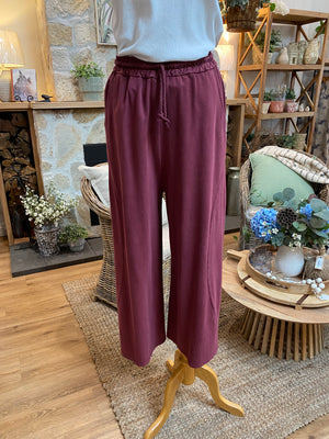 PANT: Dominique-Wide Leg-One Size