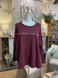 TOP: Elodie-Plain-Logo-One Size