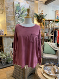 TOP: Elsa-L/S-Pocket-One Size