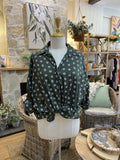 SHIRT: Fleur-Print-Floral-One Size