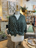 SHIRT: Fleur-Print-Floral-One Size