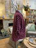 SHIRT: Fleur-Print-Floral-One Size