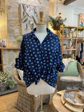 SHIRT: Fleur-Print-Floral-One Size