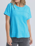 TOP: Allison Tee - Aqua