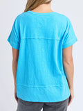 TOP: Allison Tee - Aqua