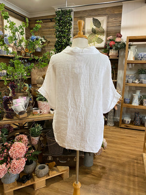 SHIRT: Giorgia-Plain, embroidery