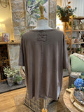 TOP: Giselle-T Shirt style/Pocket-One Size