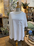 TOP: Giselle-T Shirt style/Pocket-One Size