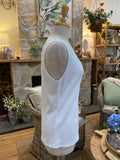 TOP: Anouk-Plain-Singlet-White-One Size