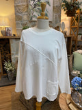 TOP: Karine-Plain-Geometric-One Size