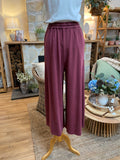 PANT: Dominique-Wide Leg-One Size