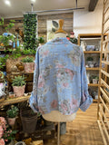 JACKET: Chiara-Floral w Pockets
