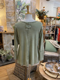 TOP: Jeanne-Plain-L/S-One Size