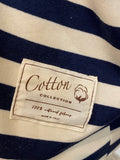TOP: Lucie-Stripe-V Neck-One Size