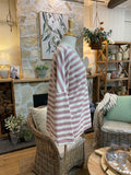 TOP: Lucie-Stripe-V Neck-One Size