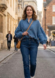 SHIRT: Nadia-Stripe-Oversized-One Size