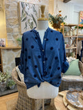 SHIRT: Tiffany-Plain-Embroidery-One Size