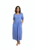 DRESS: Astra-Plain, w/pocket & tuck