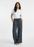 PANT: Novella-Plain, long w/elastic waist