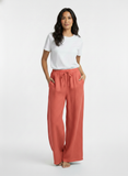 PANT: Novella-Plain, long w/elastic waist