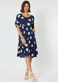 Dress: Spot the Dress Navy