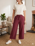PANT: Dominique-Wide Leg-One Size