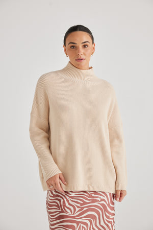 KNIT: Lofty Knit- Oat