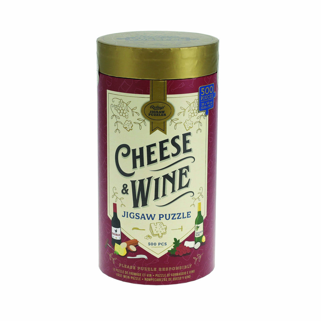 Jigsaw: Cheese & Wine 500 Piece Jigsaw Puzzle