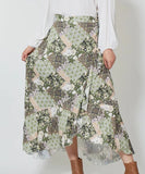 SKIRT: Coppola Wrap Skirt-Evergreen Muse