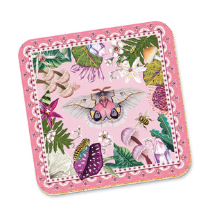 COASTERS: Corky Coaster Midnight Paradiso Pink