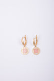 Earrings:Francis- Pale Pink