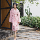 BATH: Micro Plush Robe- Blush