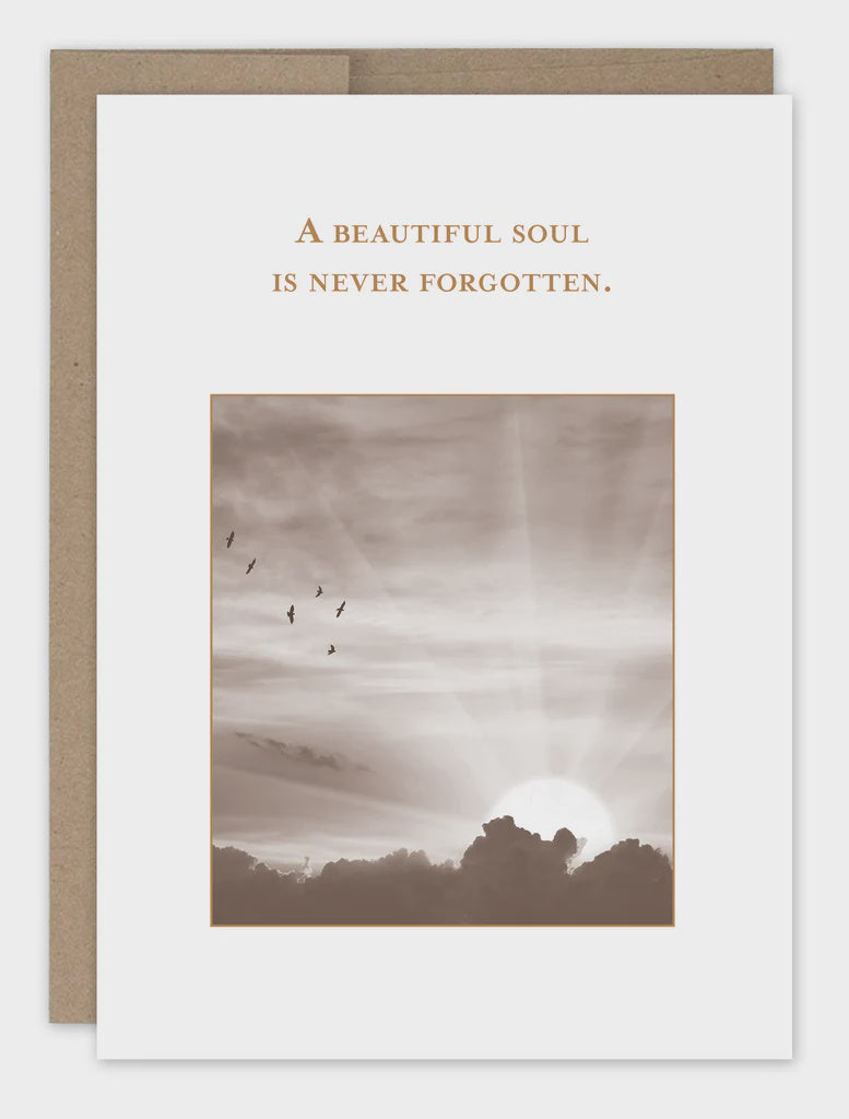 CARD: Beautiful Soul Sympathy Card