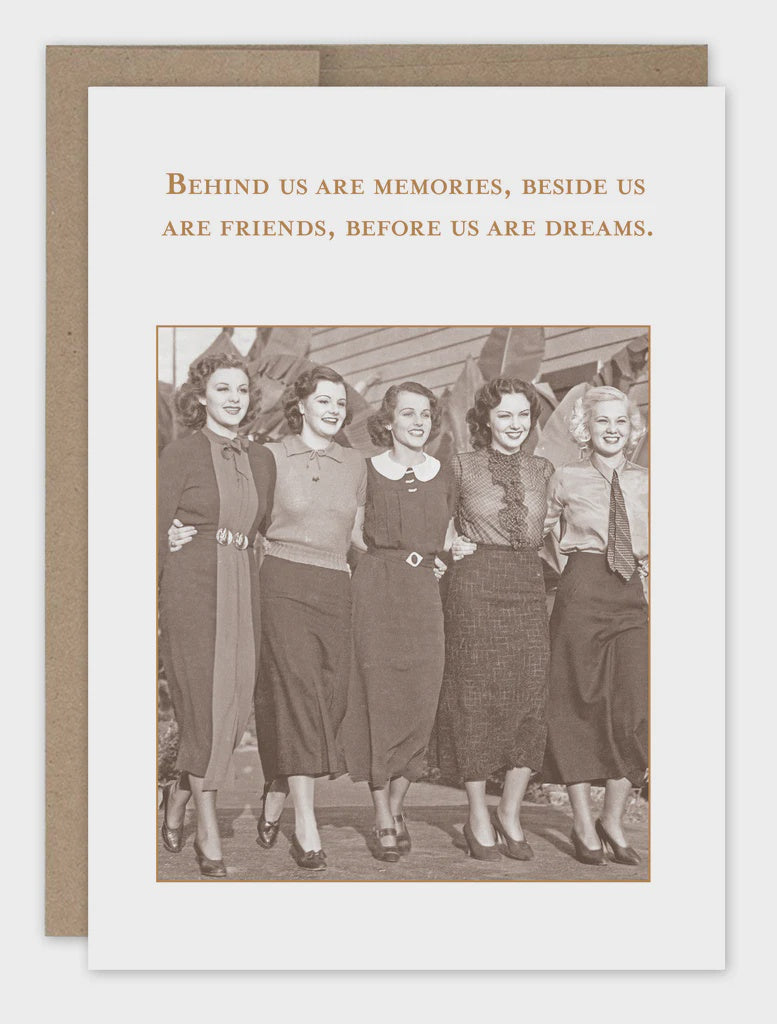 CARD: Behind us Memories Birthday Card