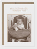 CARD: Another Bottle New Baby Card